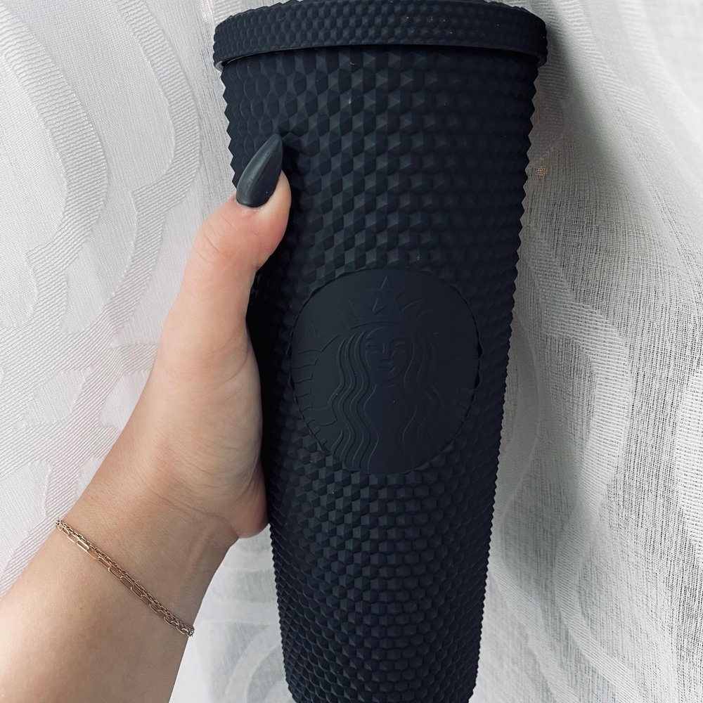 *RARE* Matte Black Starbucks Studded Venti Tumbler